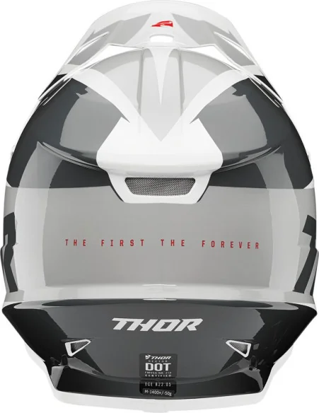 Casca MotoCross Sector Fader Negru Lucios Alb