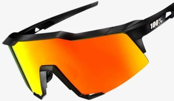 Ochelari Soare Speedcraft Soft Tact Black Hiper Red Multilayer Mirror Lens