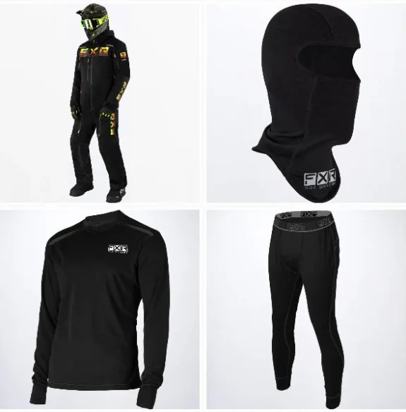 Combo FXR Combinezon Maverick FXR Cagula Tenacious FXR Bluza Pantaloni Tenacious