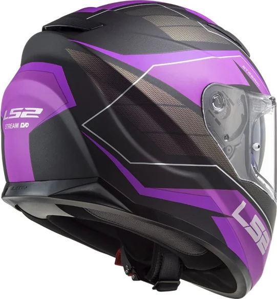 Casca Moto Full-Face Dama FF320 Stream Evo Mercury Titanium Purple