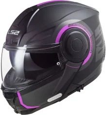 Casca Moto Flip-Up FF902 Scope Arch Matt Titanium Pink