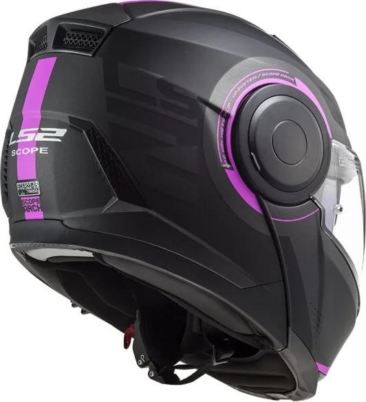 Casca Moto Flip-Up FF902 Scope Arch Matt Titanium Pink