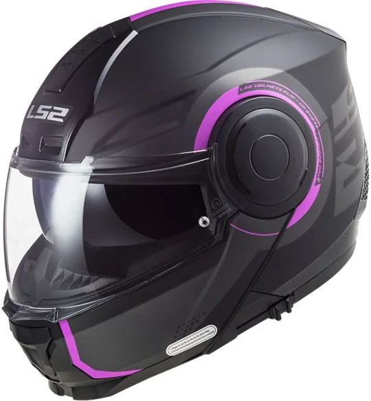 Casca Moto Full-Face Dama FF902 Scope Arch Titanium Pink
