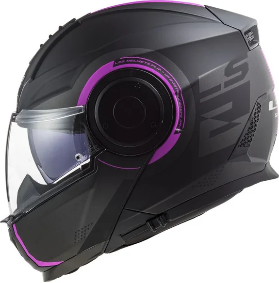 Casca Moto Full-Face Dama FF902 Scope Arch Titanium Pink