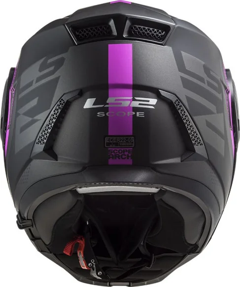 Casca Moto Full-Face Dama FF902 Scope Arch Titanium Pink