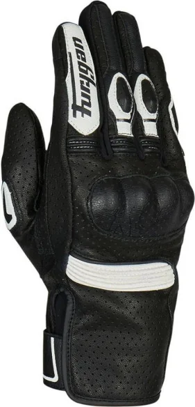 Manusi Moto Piele Summer Race 4543-143 TD Roadster Black White