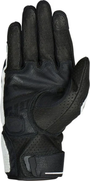 Manusi Moto Piele Summer Race 4543-143 TD Roadster Black White