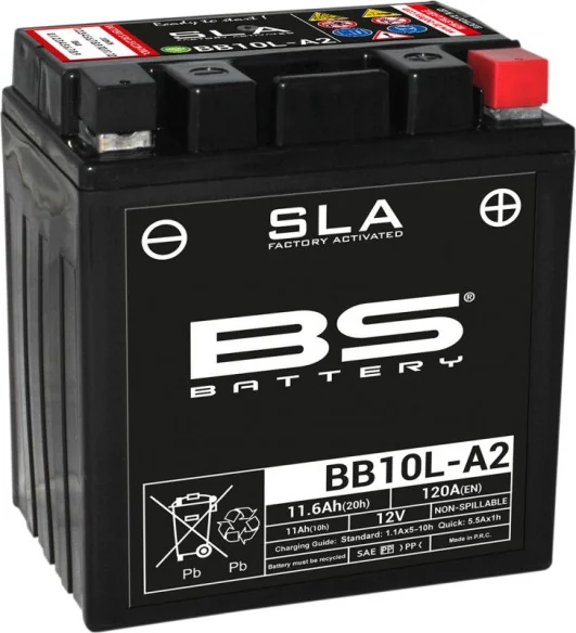 Baterie Moto Bb10l-a2 SLA 12v 130A 300677
