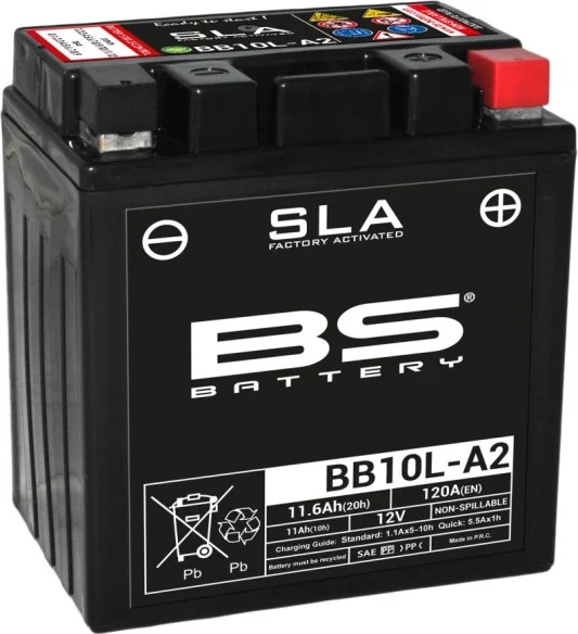 Baterie Moto Bb10l-a2 SLA 12v 130A 300677