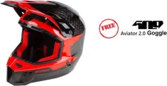 Combo 2 Casca Snow F3 Carbon GRATIS 509 Ochelari Aviator 2.0
