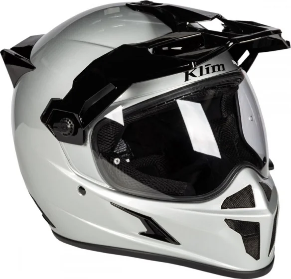 Casca Krios Karbon Adventure Gloss Silver 2019
