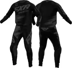 Combo Moto MX Tricou Pantaloni Clutch Black Ops