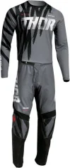 Combo Tricou Pantaloni Sector Tear Gray Black