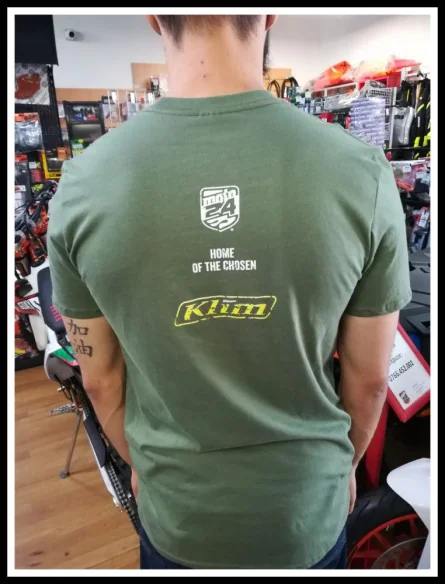 Tricou Rider Military Green