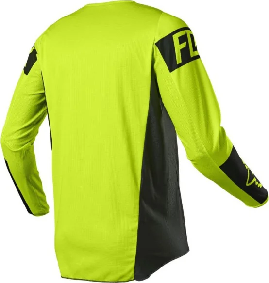 Tricou Enduro 180 Revn Negru Galben Fluo