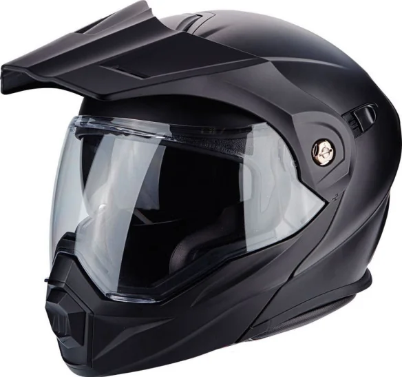 Casca Moto Touring Adventure ADX-1 Solid Matt Black