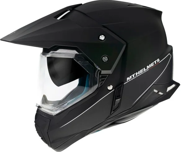 Casca Moto MX Synchrony Duosport SV Solid Matt Black 2021