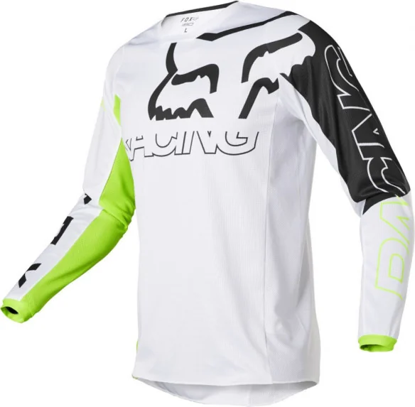 Tricou Enduro 180 Skew White Fluo Yellow 2022