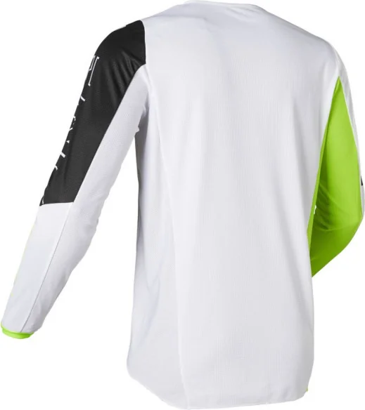 Tricou Enduro 180 Skew White Fluo Yellow 2022