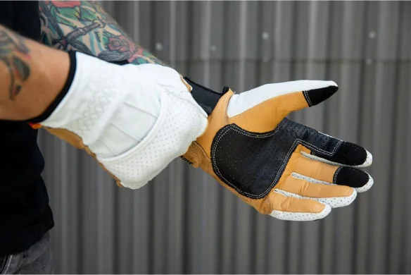 Manusi Piele Glove Borrego Cement