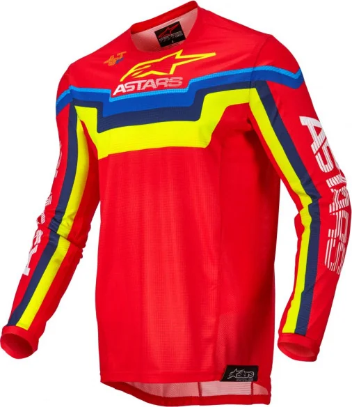 Tricou Enduro Techstar Quadro Rd Y Bl 2022