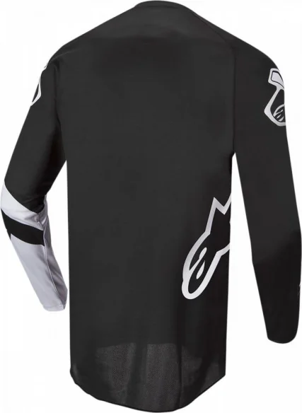 Tricou Enduro Copii Racer Chaser Blk Wht 2022