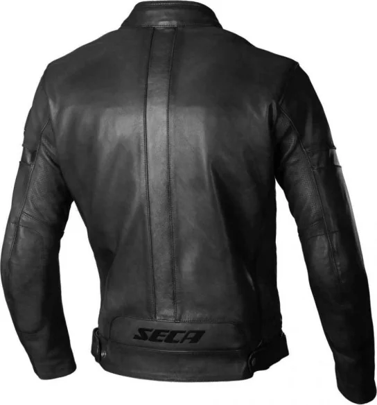 Geaca Moto Piele R-Tro Black 2021
