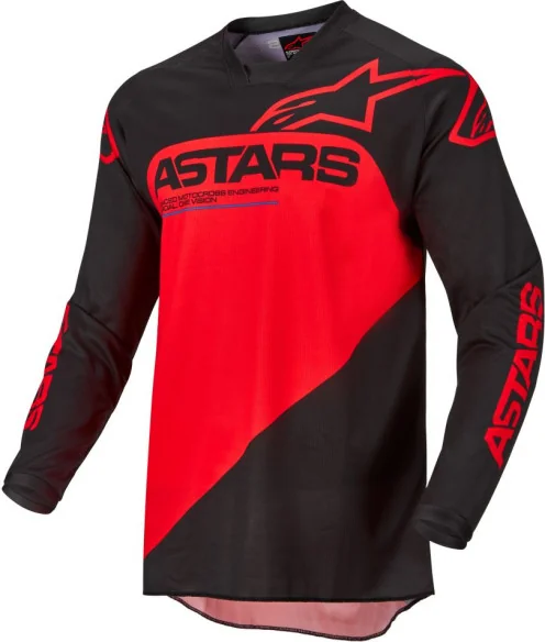 Tricou Enduro Racer Supermatic Black Red 2022