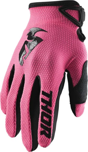 Combo Tricou Pantaloni Dama Sector Minimal Black Pink Manusi Sector Pink