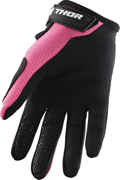 Combo Tricou Pantaloni Dama Sector Minimal Black Pink Manusi Sector Pink