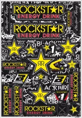 Coala Stickere Rockstar Logo 5076l