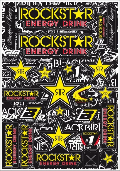 Coala Stickere Rockstar Logo 5076l