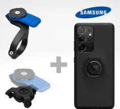 Kit Suport Telefon Moto Ghidon Amortizor Vibratii Carcasa Telefon Samsung