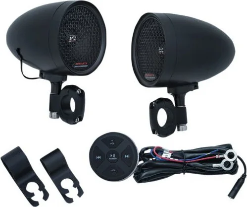 Boxe Audio Negre Ghidon Moto Road Thunder Pods Bluetooth Audio Controller by MTX
