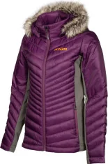 Geaca Dama Mid Layer Waverly Dark Purple Strike Orange 2021