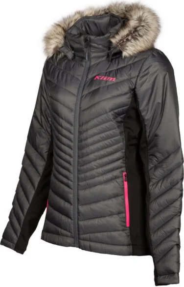 Geaca Dama Mid Layer Waverly Asphalt Knockout Pink 2021
