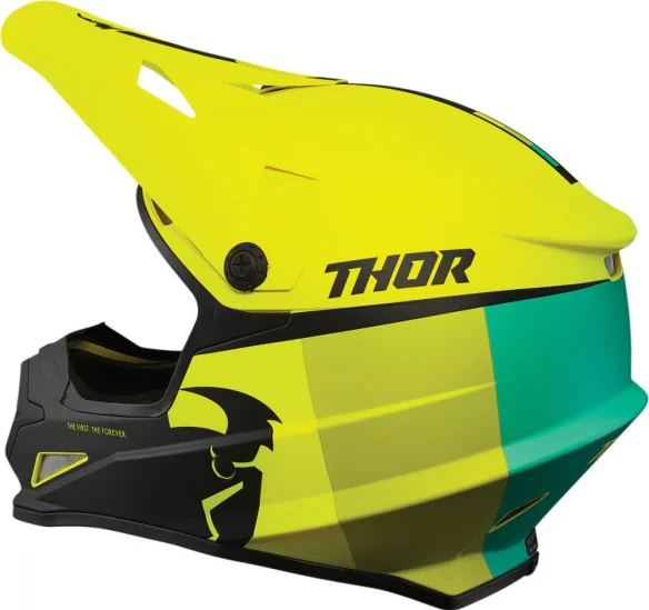 Casca MX Sector Racer Multicolor Galben 2020