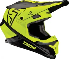 Casca MX Sector Split MIPS Negru Galben Fluorescent 2020