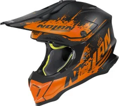 Casca Offroad N 53 Savannah Negru Portocaliu 2020