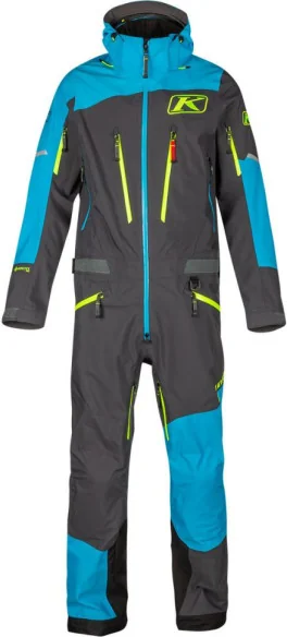 Combinezon Non-Insulated Lochsa One-Piece Vivid Blue Asphalt 2021