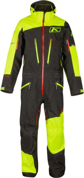 Combinezon Non-Insulated Lochsa One-Piece Hi-Vis Black 2021