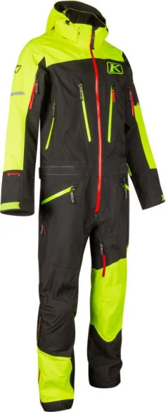 Combinezon Non-Insulated Lochsa One-Piece Hi-Vis Black 2021