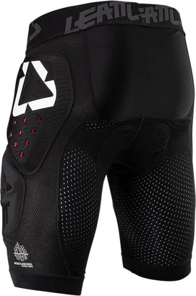Pantaloni Protectie Impact 3DF 4.0 Black Red Short 2021