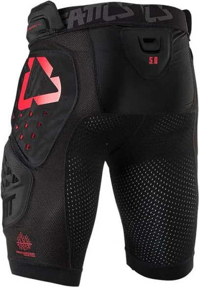 Pantaloni Protectie Impact 3DF 5.0 Black Red Short 2021