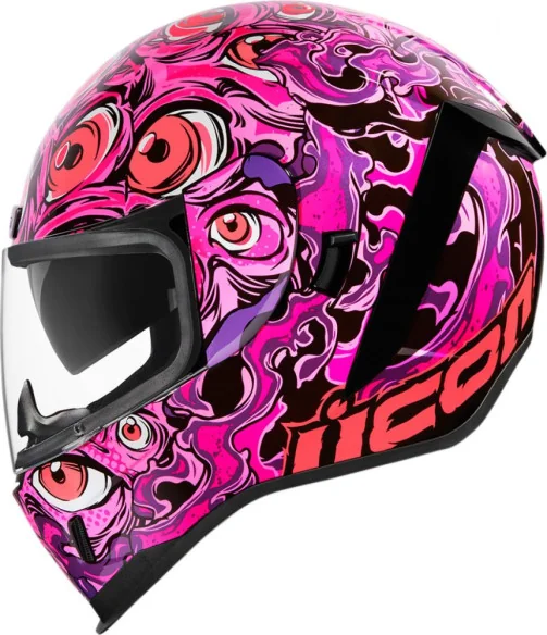 Casca Moto Full-Face Airform Illuminat Pink 2021