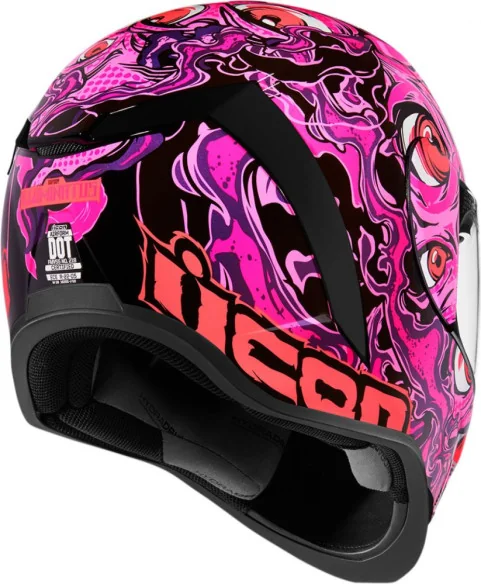 Casca Moto Full-Face Airform Illuminat Pink 2021