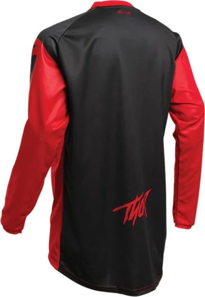 Tricou Sector Link S20 Red Black