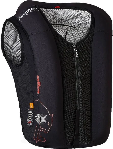 Vesta Moto Airbag Fury Sistem Black 2021