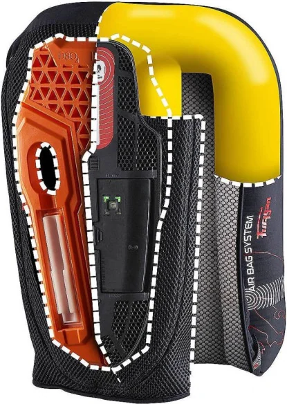 Vesta Moto Airbag Fury Sistem Black 2021