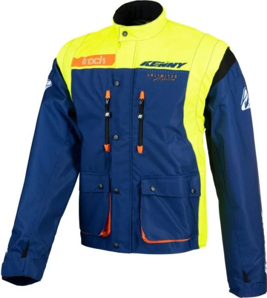 Geaca Moto MX Track Navy Neon Yellow 2021